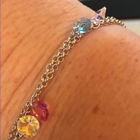 Swarovski authentic Crystals whiterhodium bracelet - Picture 10 of 14